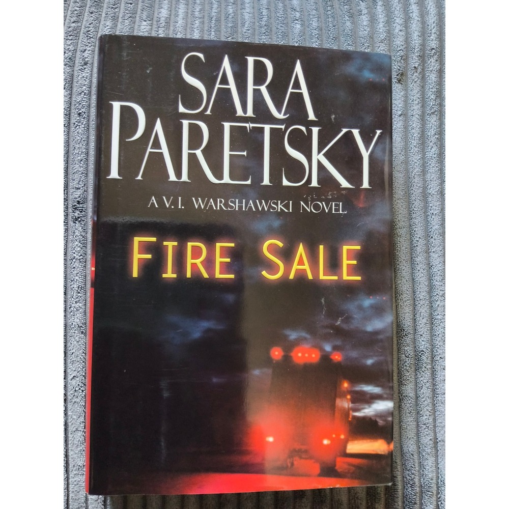 Fire Sale by author Sara Paretsky.